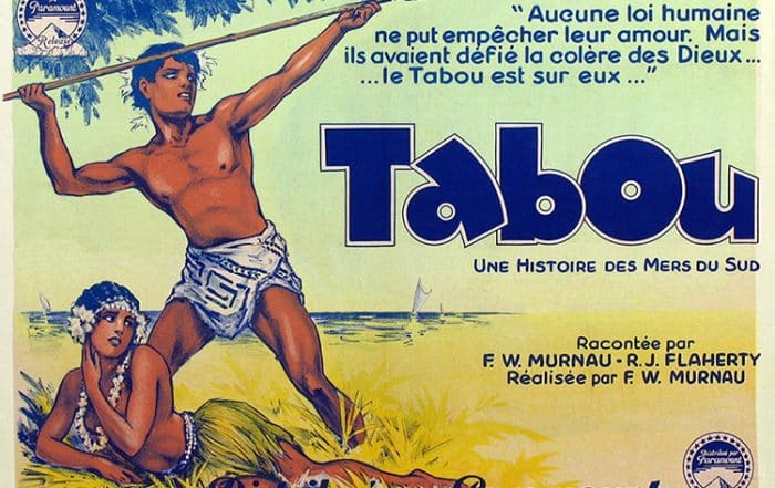 Affiche du film Tabou, une histoire des mers du Sud.