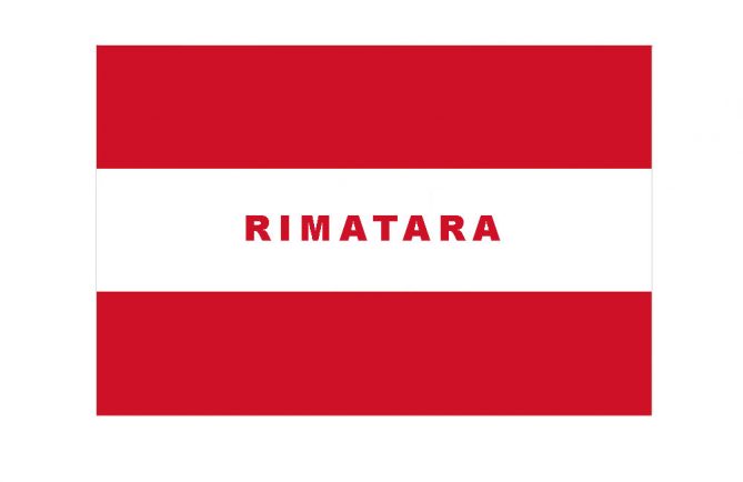Drapeau actuel de Rimatara, Archipel des Australes