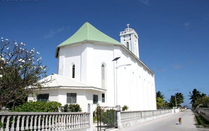 Eglise Saint-Joseph de Makemo. Photo Chez-Clo.net