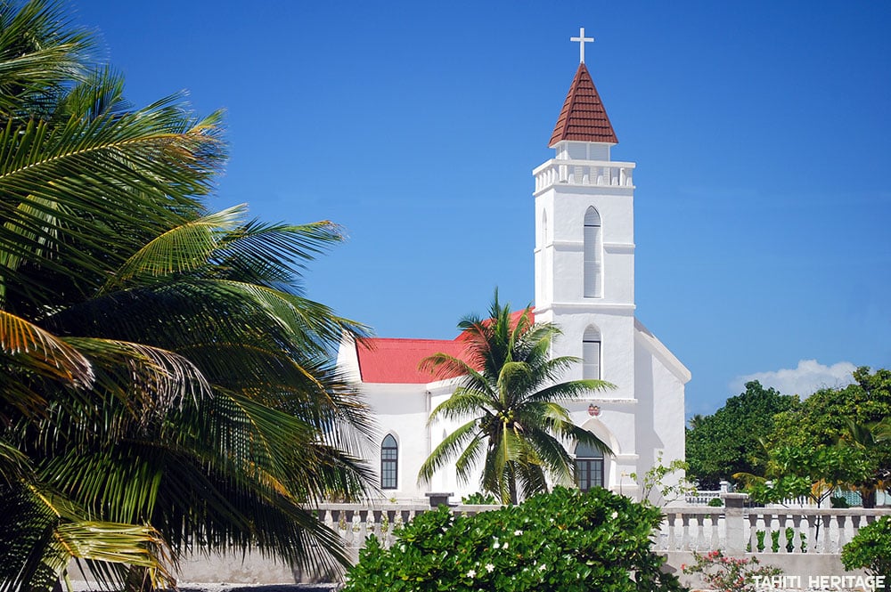 Eglise du Sacré-Coeur de Napuka © Tahiti Heritage