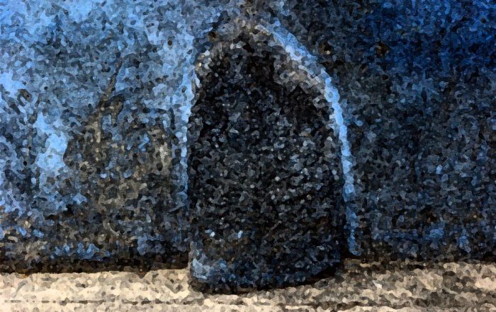 Pierre du marae Utuaimahurau Narii