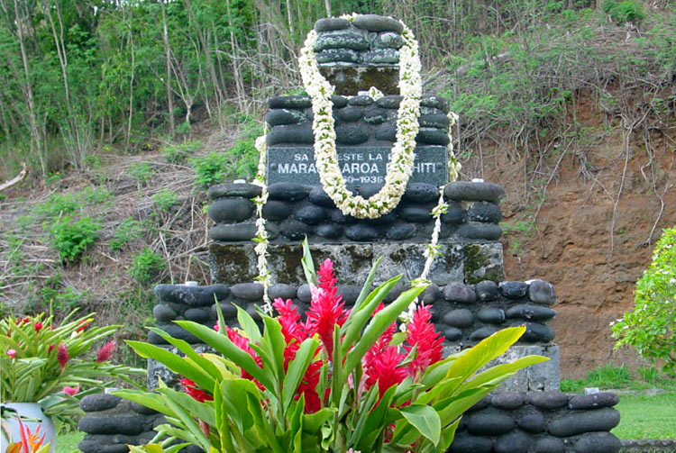 Tombeau de la reine marau de Tahiti