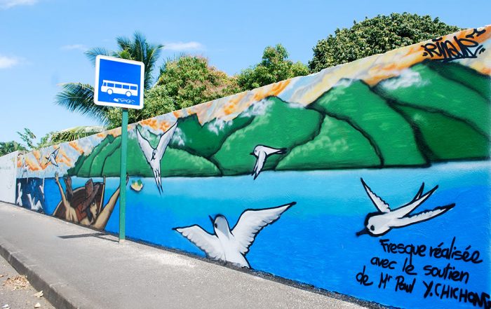 Fresque aux oiseaux pirae