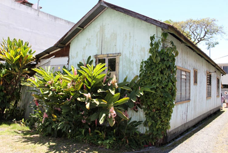 Ancienne maison de l'écrivain Charles Nordhoff à Papeete