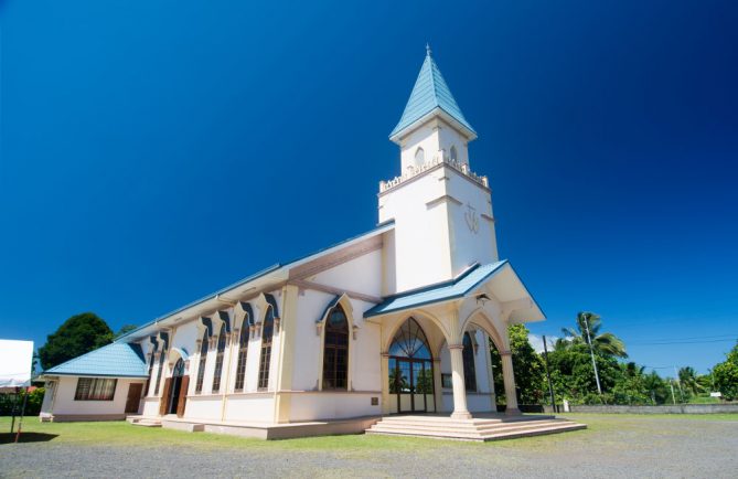 Eglise Sainte-Elisabeth de Papeari - 2015 © Tahiti Heritage