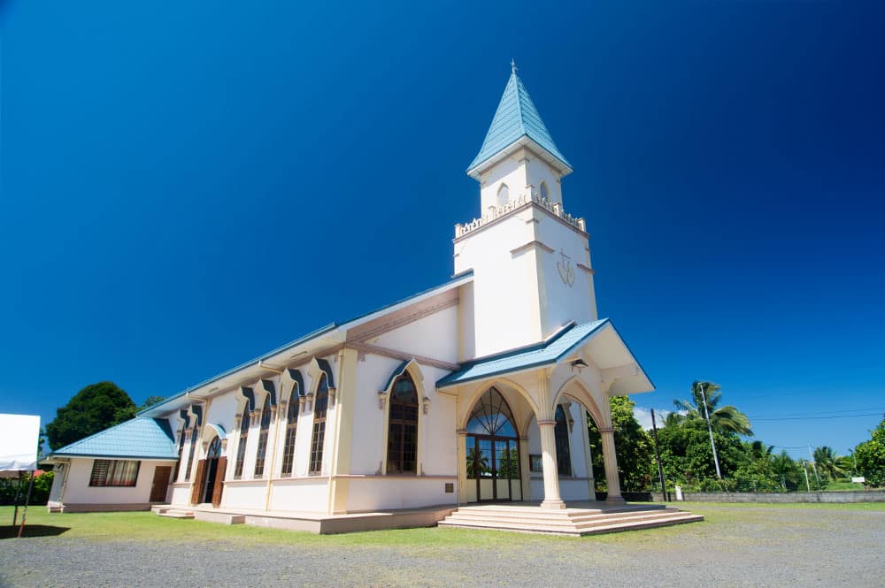 Eglise Sainte-Elisabeth de Papeari - 2015 © Tahiti Heritage