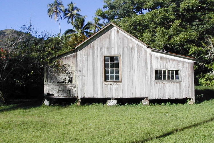 Maison d’Auguste et de Turia, à Rikitea Gambier. © Tahiti Heritage