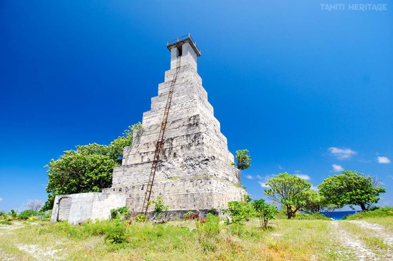 Topaka Ancien phare de Topaka, Fakarava - Tahiti Heritage