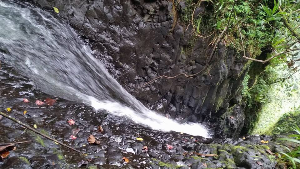 Cascade de Faraura. Photo Chantal Alexandre Tahiti Iti