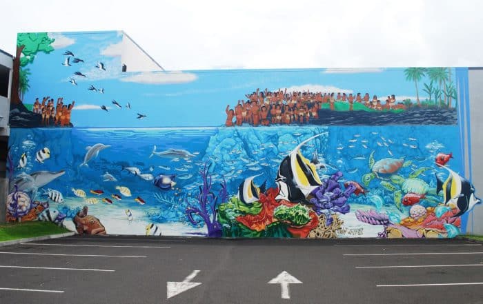 Fresque de Nemo, Arue, Tahiti