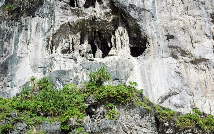 Grotte de la princesse espagnole à Makatea.