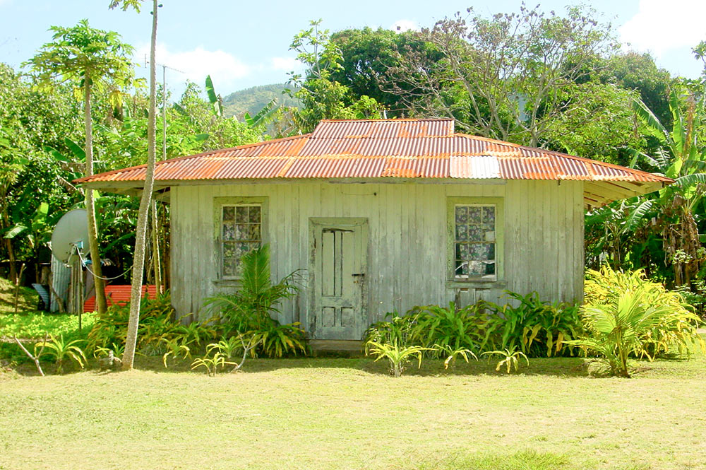 Vieille maison Martini de Taahuaia à Tubuai. © Tahiti Heritage