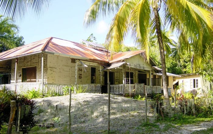 Maison du directeur de la compagnie des phosphates de Makatea © Tahiti Heritage