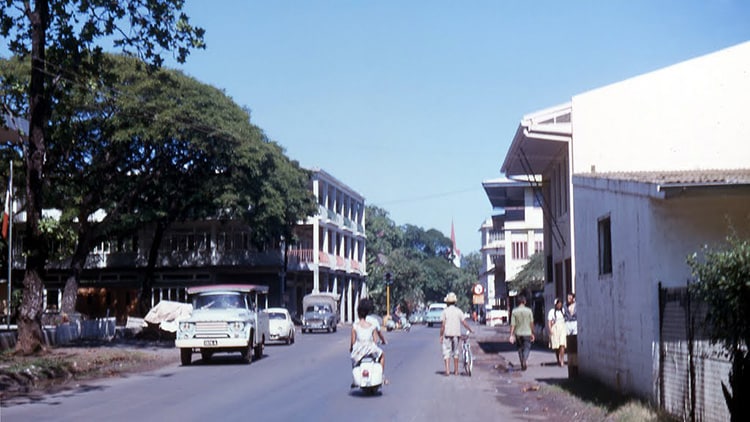 Carrefour Bruat en 1966. Photo Treboz