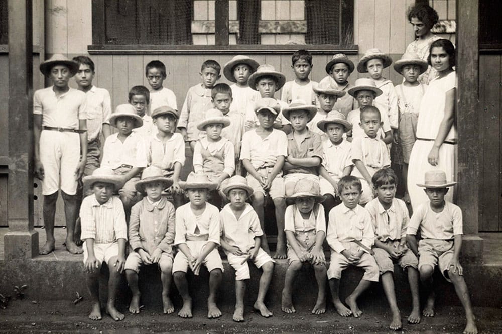 Ecole de garçons, Papeete 1926
