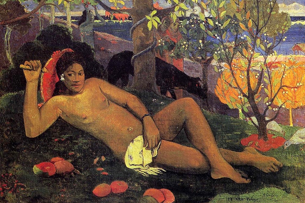 Paul Gauguin, Te arii vahine 1896. Musée de l'Ermitage