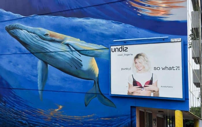 La baleine de soutien-gorge, à Paofai Papeete © Tahiti Heritage