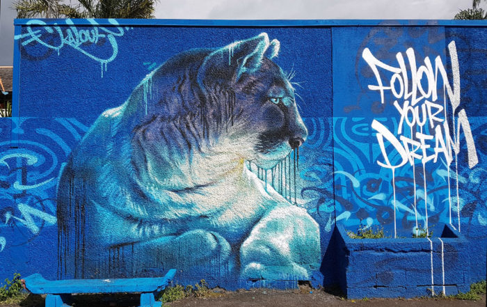 Puma de Kalouf, coté gauche, Tipaerui, Papeete