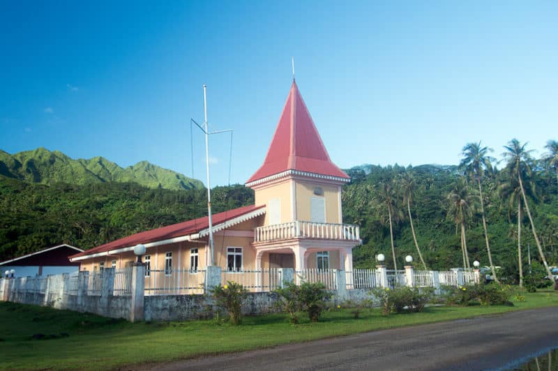 Temple protestant de Puohine, Raiatea Tahiti Heritage
