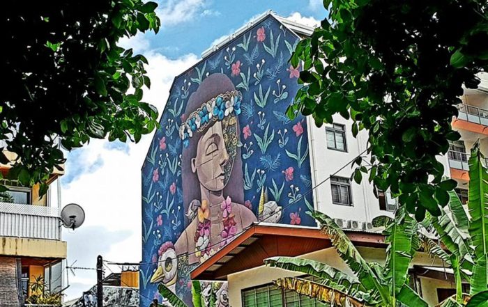 Street art Papeete, Pixel Pancho