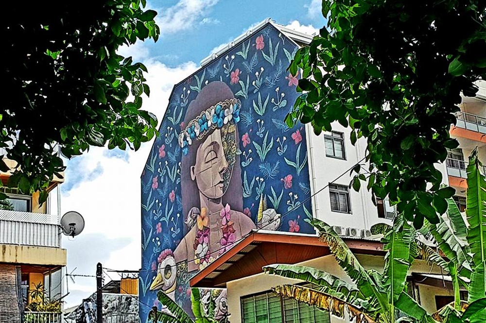 Street art Papeete, Pixel Pancho