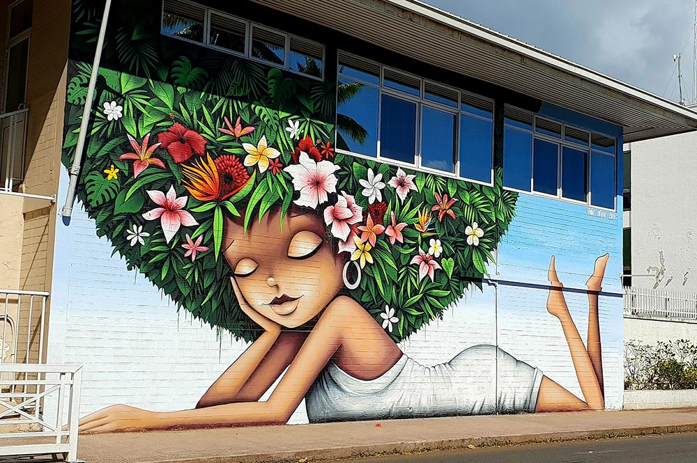 La vahine fleurie de Papeete de Vinie Graffiti