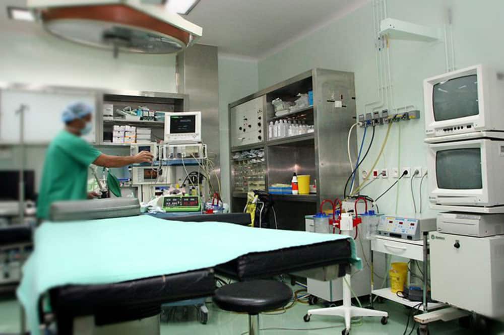 Ancien Hôpital de Mamao à Papeete, salle d'opération