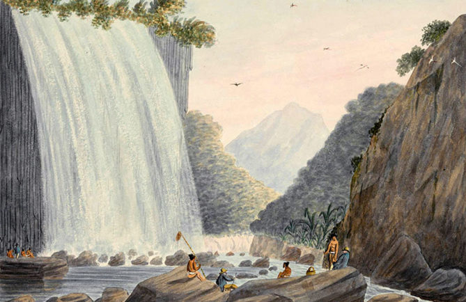 George Tobin, 179 .On Matavai River Otahytey